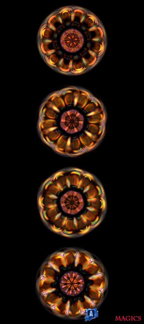 Colorful Mandala Spin