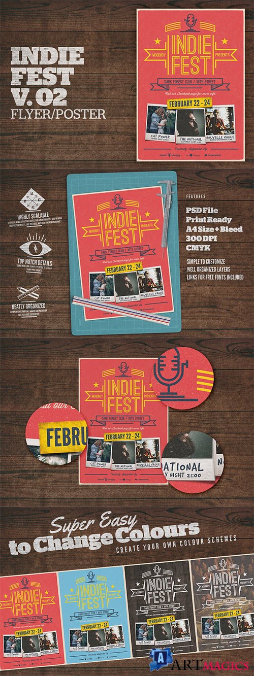Indie Fest Poster V02