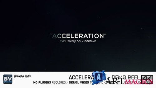 Acceleration // Demo reel - Project for After Effects (Videohive)