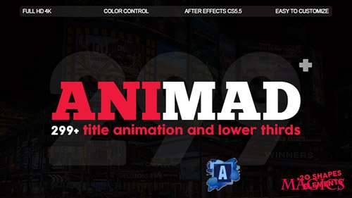 AniMad | 299+ Titles and Lower Thirds - Project for After Effects (Videohive)