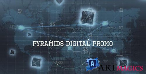 Digital Pyramid Promo Video - Project for After Effects (Videohive)