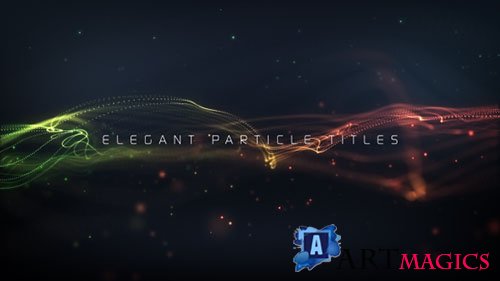 Elegant Particle Titles - Project for After Effects (Videohive)