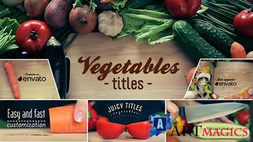 Vegetables Titles - Project for After Effects (Videohive)