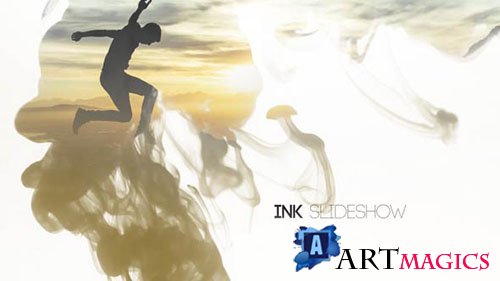 Ink Slideshow | 12 Transitions - Project for After Effects (Videohive)