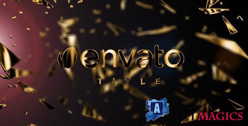 Gold Fragments - Project for After Effects (Videohive)