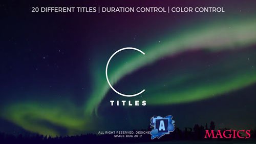 Clean Titles 20265516 - Project for After Effects (Videohive)