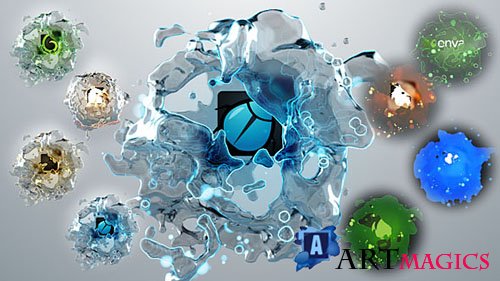 Liquids Quick Logo Pack 3 - Project for After Effects (Videohive)