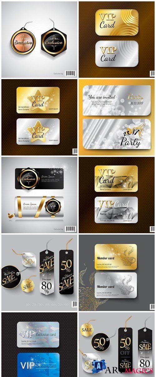 Luxury Card Tag Design