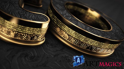 Black Gold Logo V5 - Project for After Effects (Videohive)