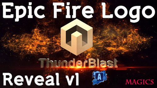 Epic Fire Logo v1 - After Effects Template