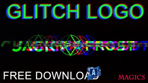 Glitch Logo v1 - After Effects Template