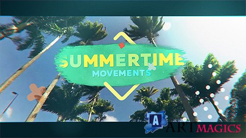 Summertime Movements - Bright Opener - Project for After Effects (Videohive)
