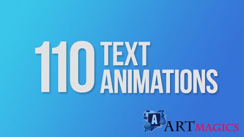 110 Text Animations - Project for After Effects (Videohive)
