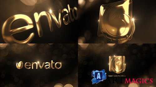 Elegant Gold Logo Reveal - Project for After Effects (Videohive)