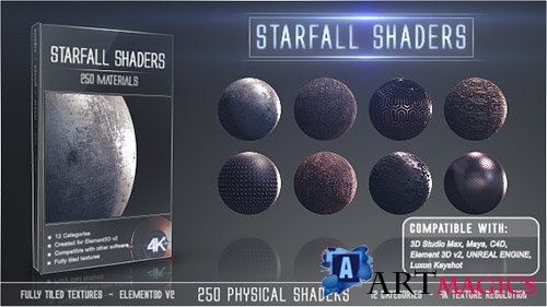 Starfall Shaders - Project for After Effects (Videohive)