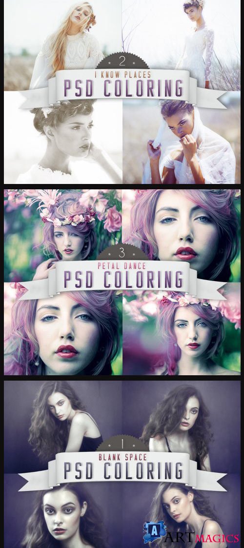 Photoshop Actions - Psd Coloring