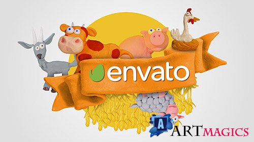 Clay Farm Animals - Project for After Effects (Videohive)
