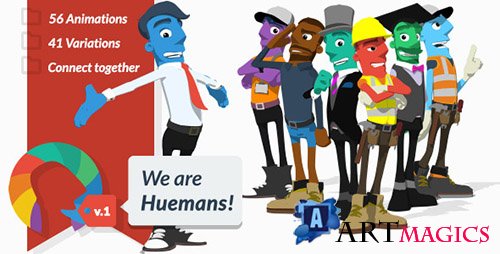 We are Huemans - Project for After Effects (Videohive)