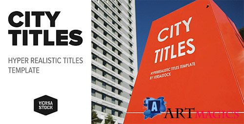 City Titles Realistic Titles Opener - Project for After Effects (Videohive)
