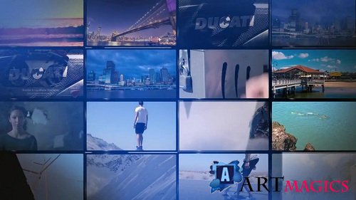 Media Wall 2 45587 - After Effects Templates