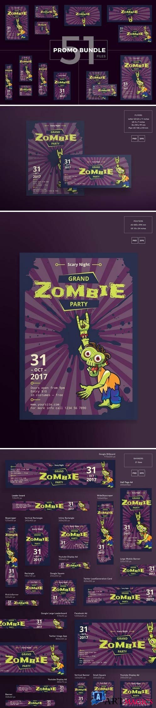 Promo Bundle | Zombie Party 1860923