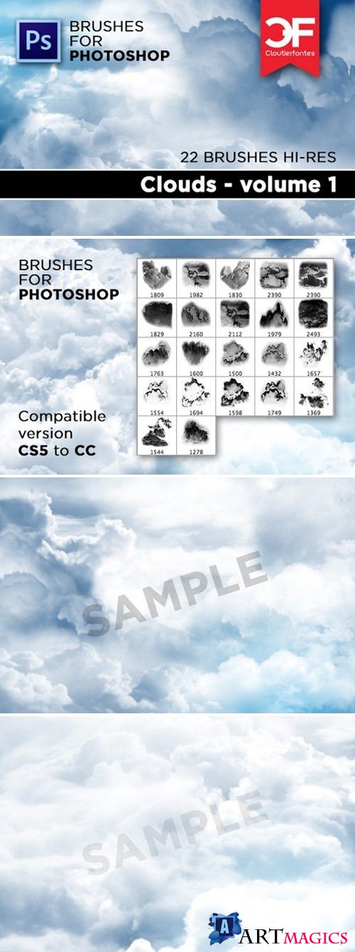 Clouds brushes Volume 1 270815