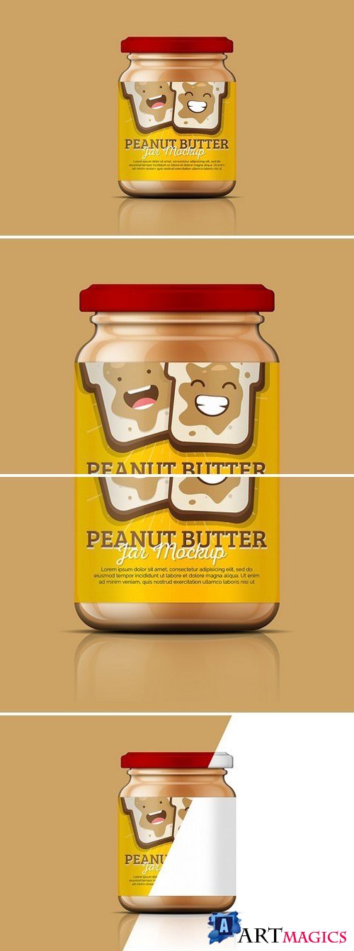 Peanut Butter Jar Mockup 1884520