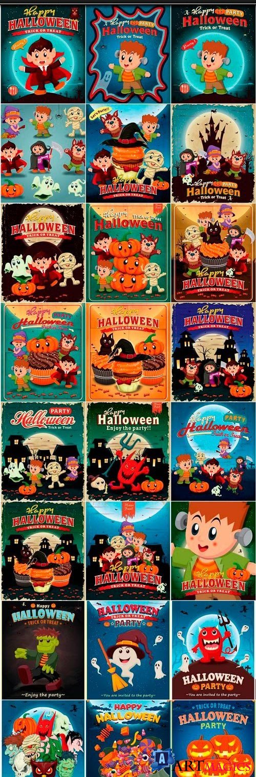 Halloween collection 61 - 25 EPS