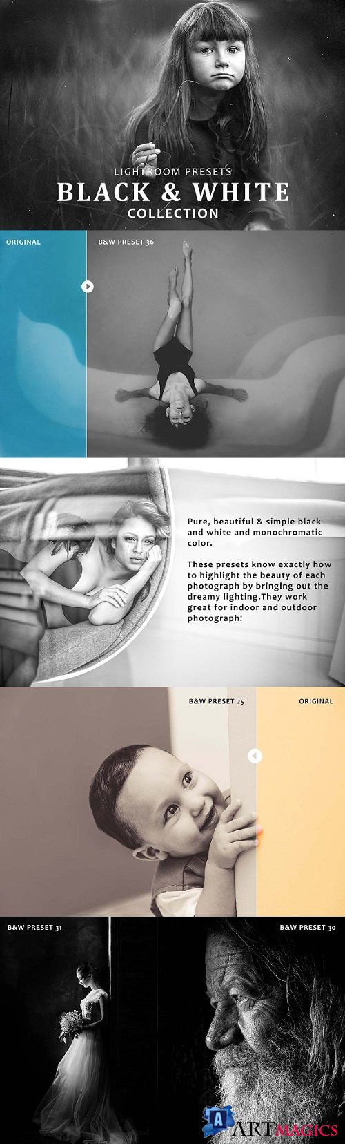 B & W Collection Lightroom Presets 1968815