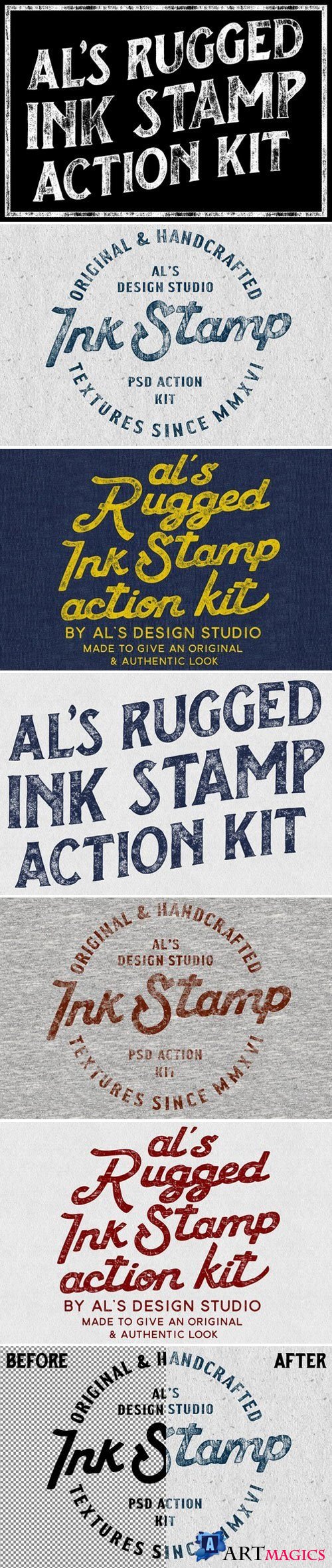 AL's Rugged Ink Stamp Action Kit 1936294