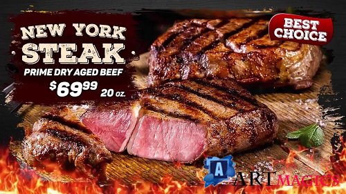 Steak & Burger  Restaurant Promo 50747 - After Effects Templates