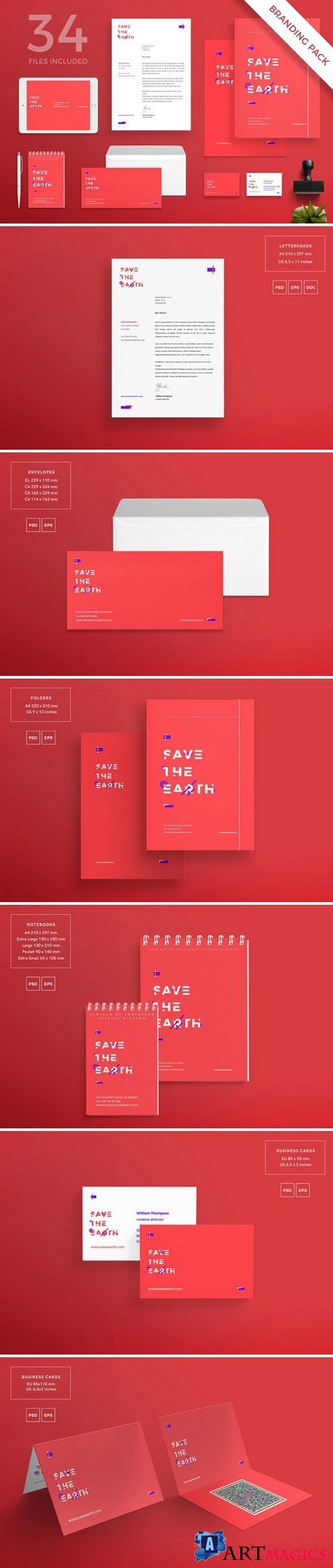 Branding Pack | Save the Earth 1577200