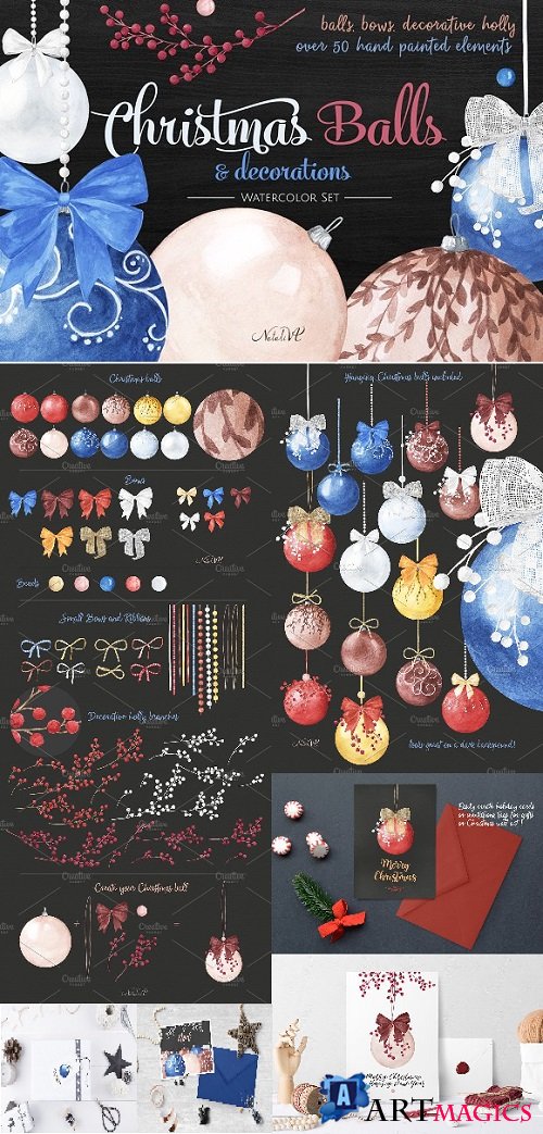 Christmas Balls and Decorations - 1987565