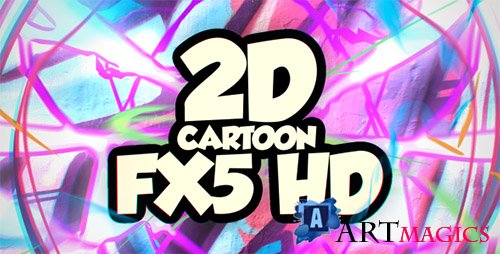 2D Cartoon FX 5 (HD) - Motion Graphics (Videohive)