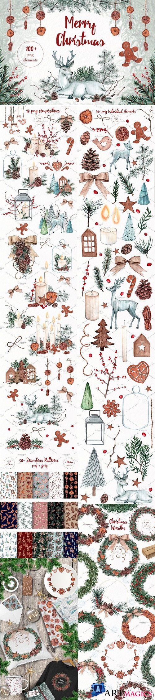 Christmas Watercolor Collection 2011251