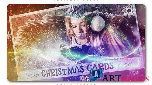 Christmas Cards Photo Opener - Project for After Effects (Videohive)