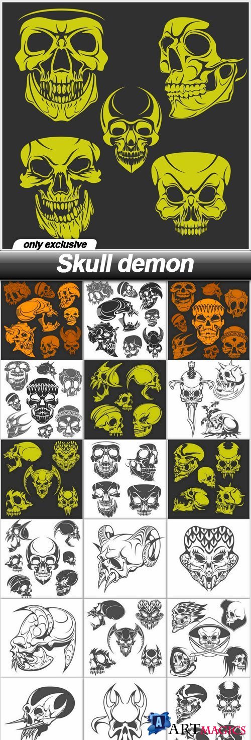 Skull demon - 19 EPS