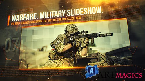 Warfare. Military Slideshow.- Project for After Effects (Videohive)