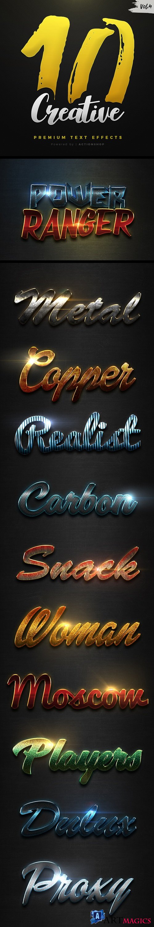 10 Creative Text Effects Vol.4 - 20998763