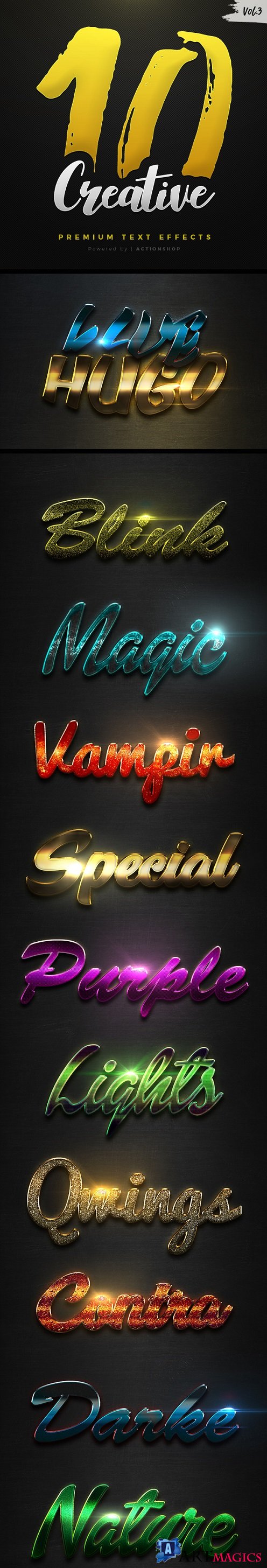 10 Creative Text Effects Vol.3 - 20994151