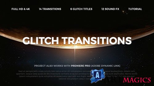 Glitch Transitions 20479670 - Project for After Effects (Videohive)