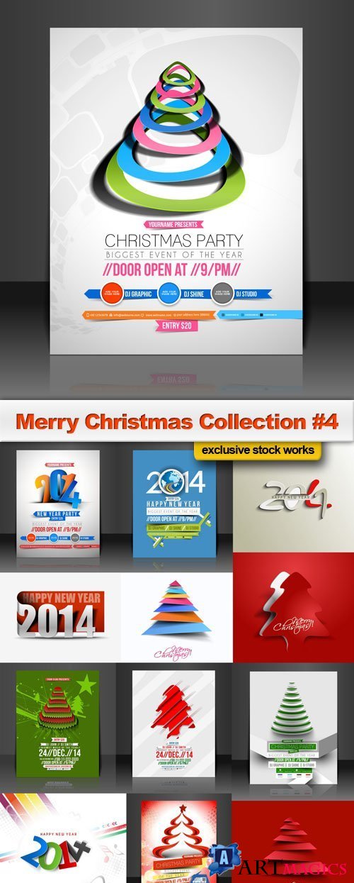 Merry Christmas Collection #4, 25xEPS