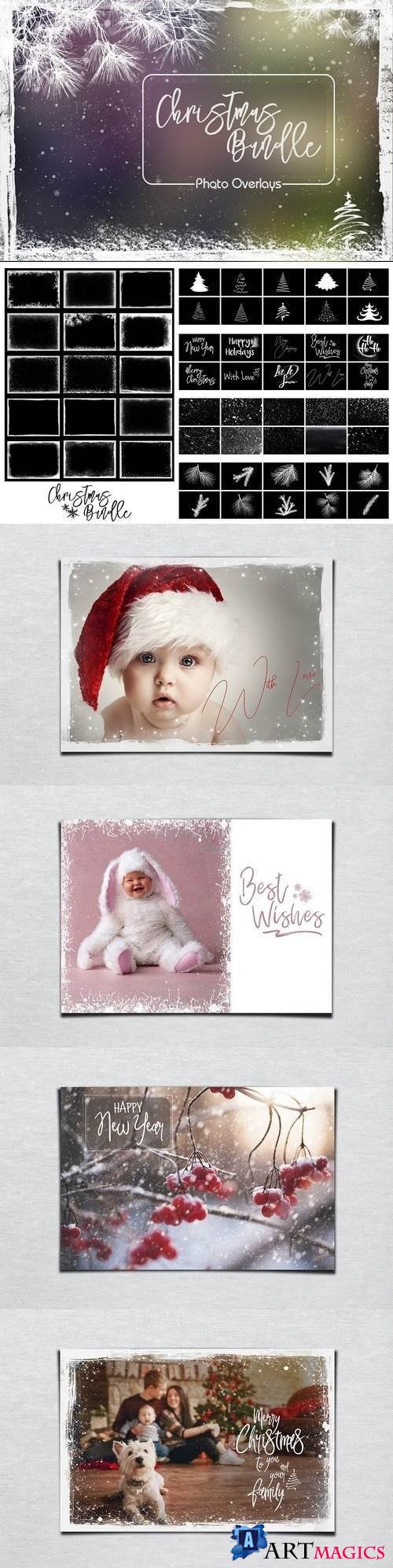Christmas Bundle Photo Overlays - 2029320