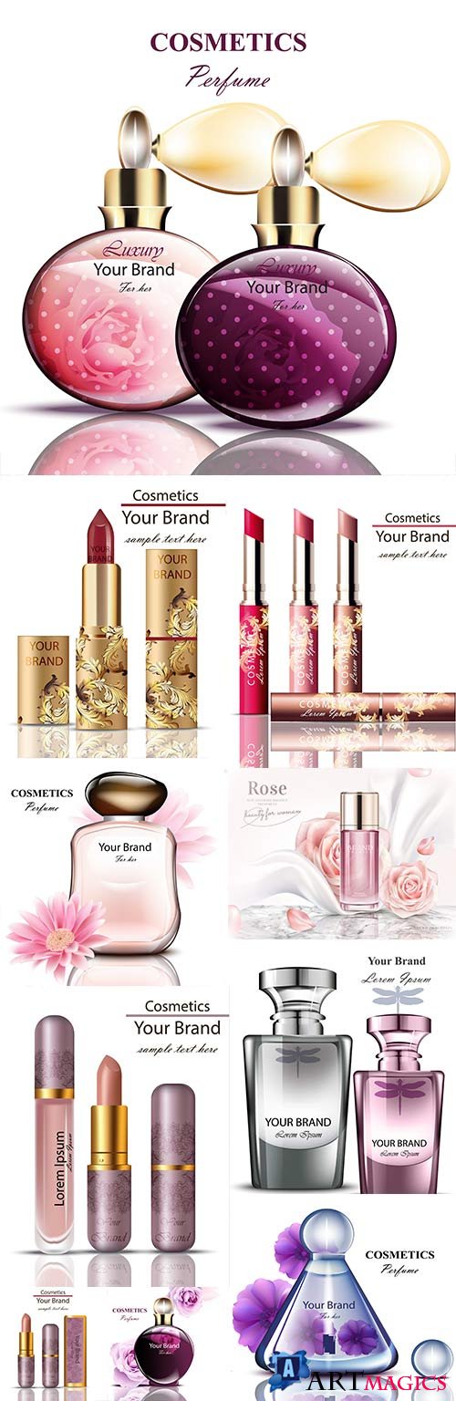 Fashion spirits and lipstick decorative cosmetics