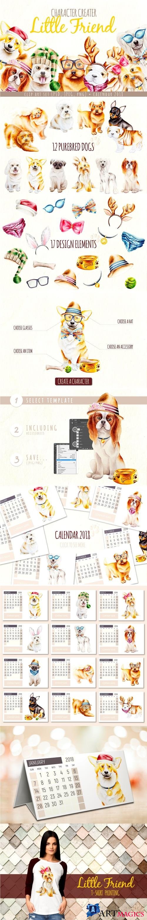 Dog creator + calendar - 2020988