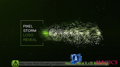 Pixel Storm Logo Reveal - Project for After Effects (Videohive)