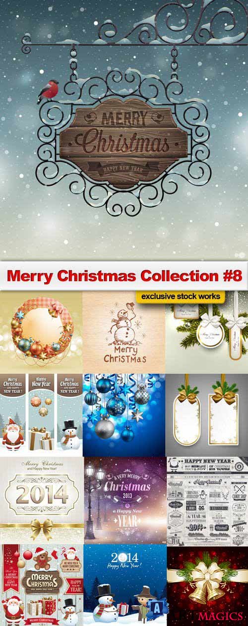 Merry Christmas Collection #8, 25xEPS