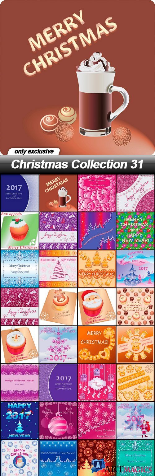 Christmas Collection 31 - 36 EPS
