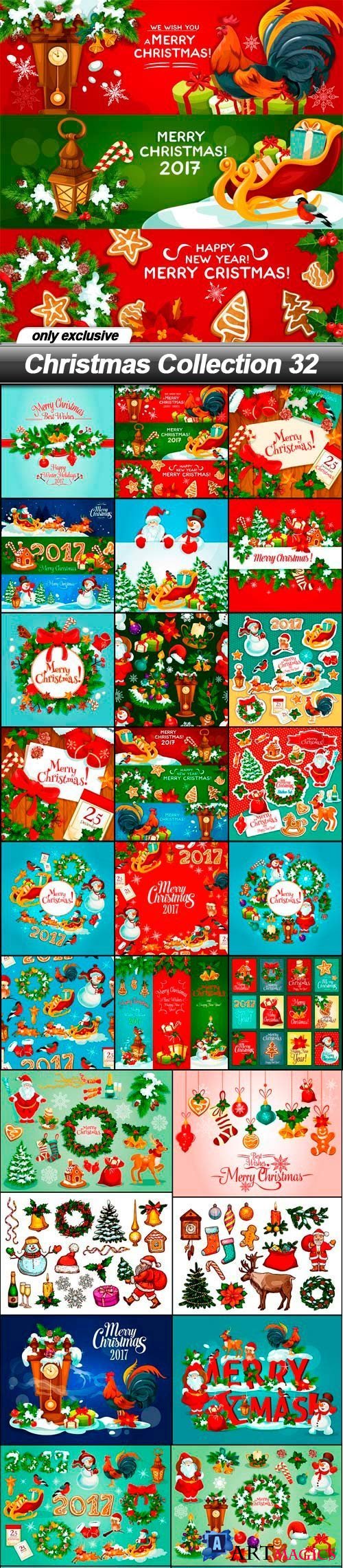 Christmas Collection 32 - 28 EPS