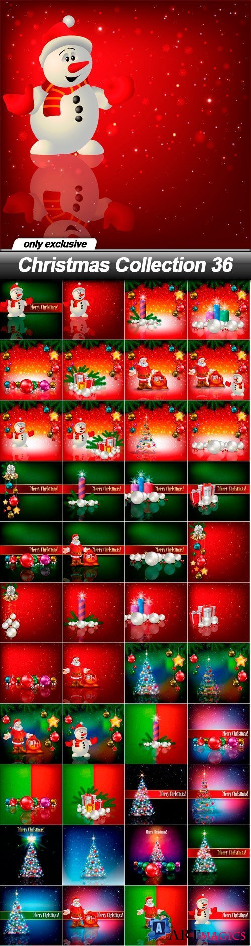 Christmas Collection 36 - 48 EPS